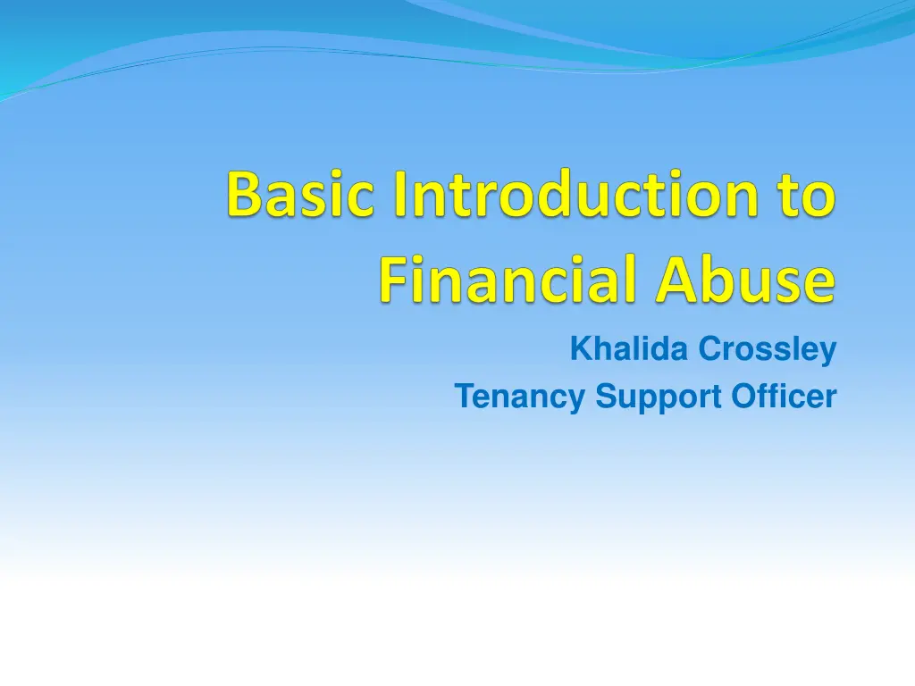 khalida crossley tenancy support officer n.w