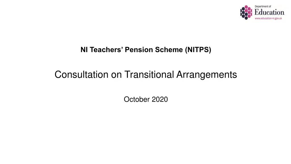 ni teachers pension scheme nitps n.w