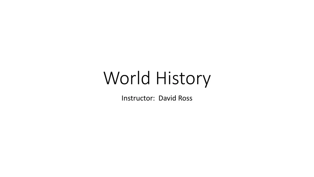 world history n.w