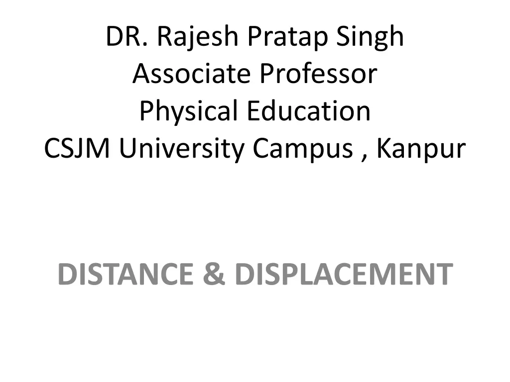 dr rajesh pratap singh associate professor n.w
