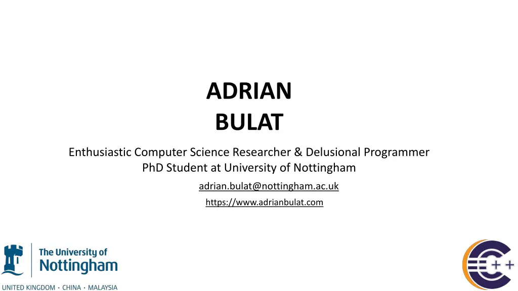 adrian bulat n.w