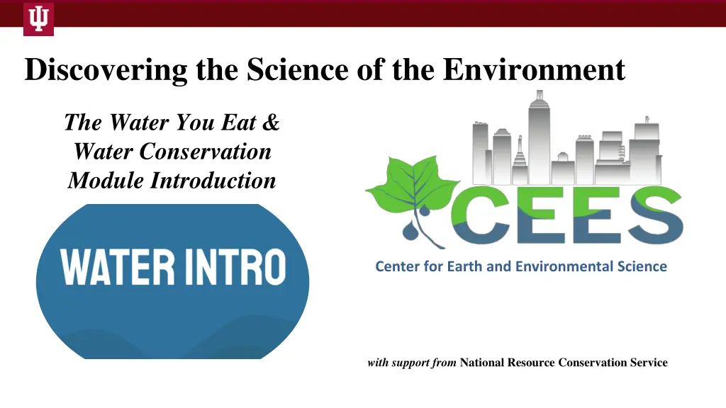 discovering the science of the environment n.w