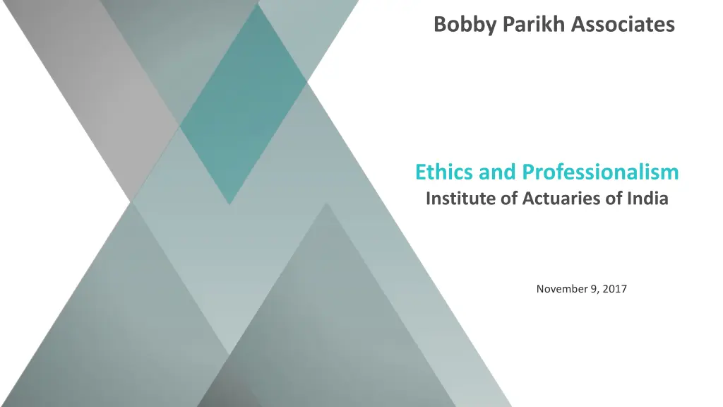 bobby parikh associates n.w