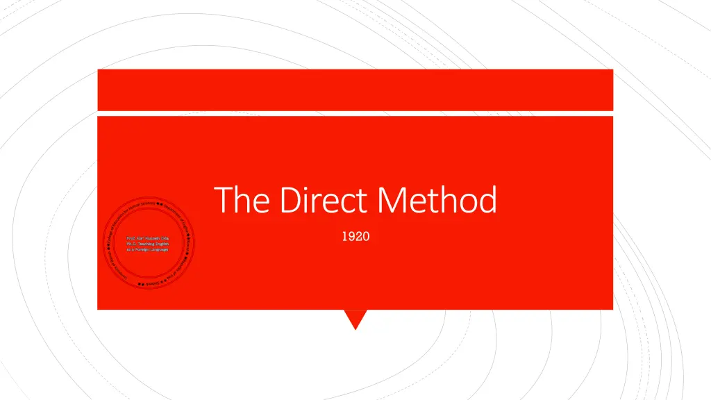 the direct method 1920 n.w