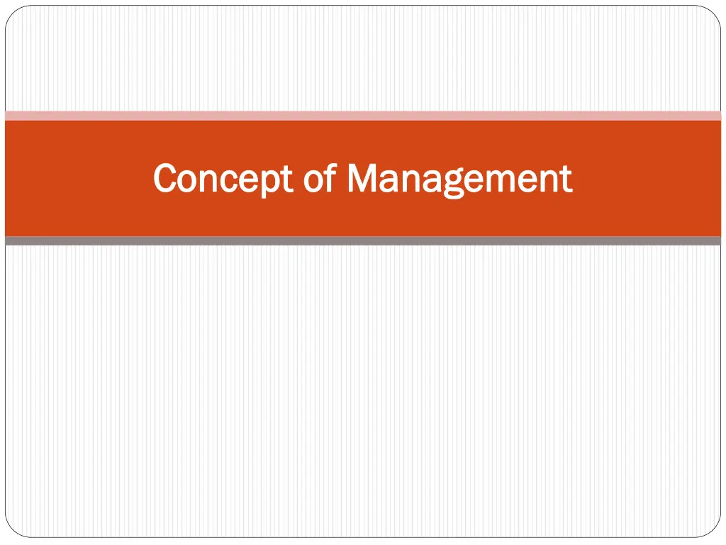 concept of management concept of management n.w