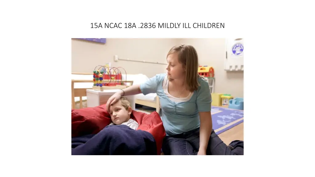 15a ncac 18a 2836 mildly ill children n.w