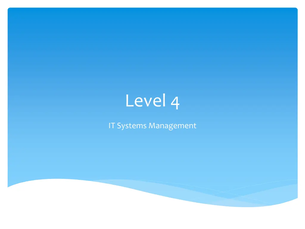 level 4 n.w