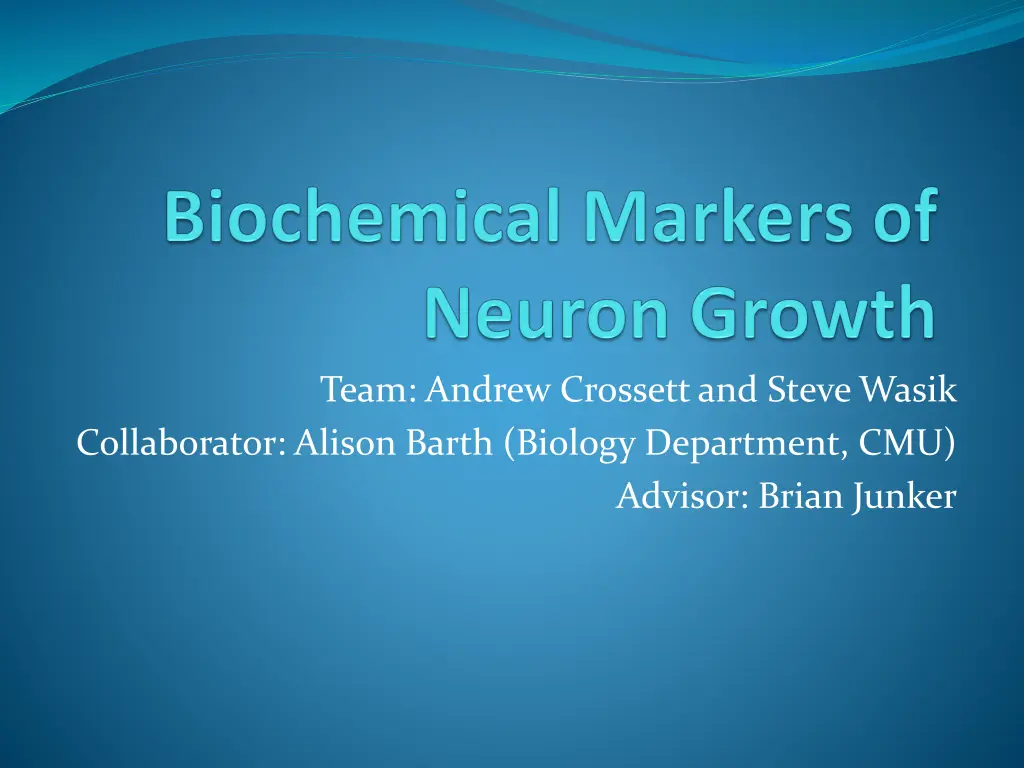 team andrew crossett and steve wasik collaborator n.w