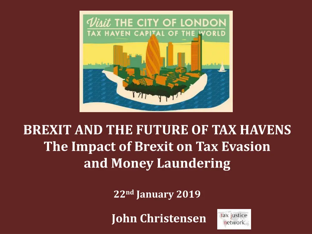 brexit and the future of tax havens the impact n.w