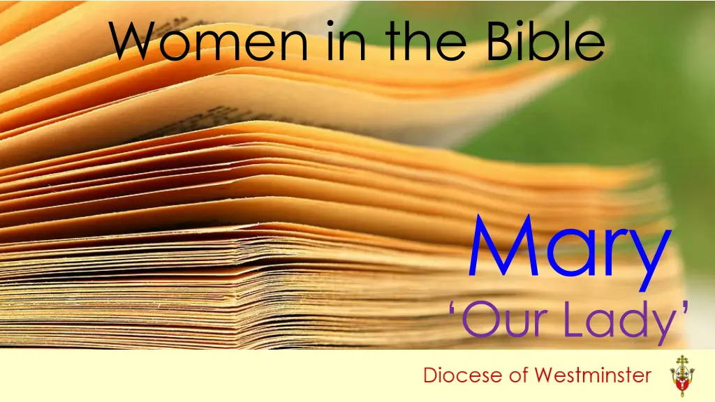 women in the bible n.w