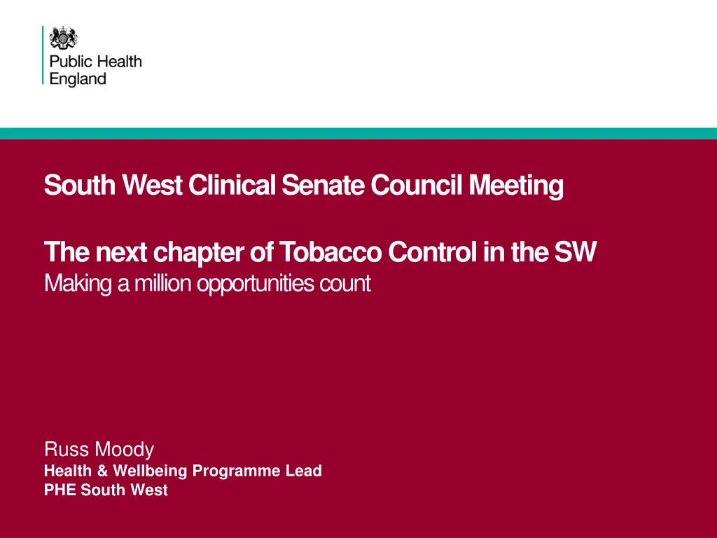 south west clinical senate council meeting n.w
