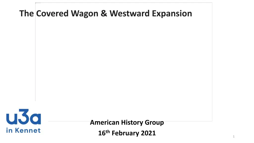 the covered wagon westward expansion n.w