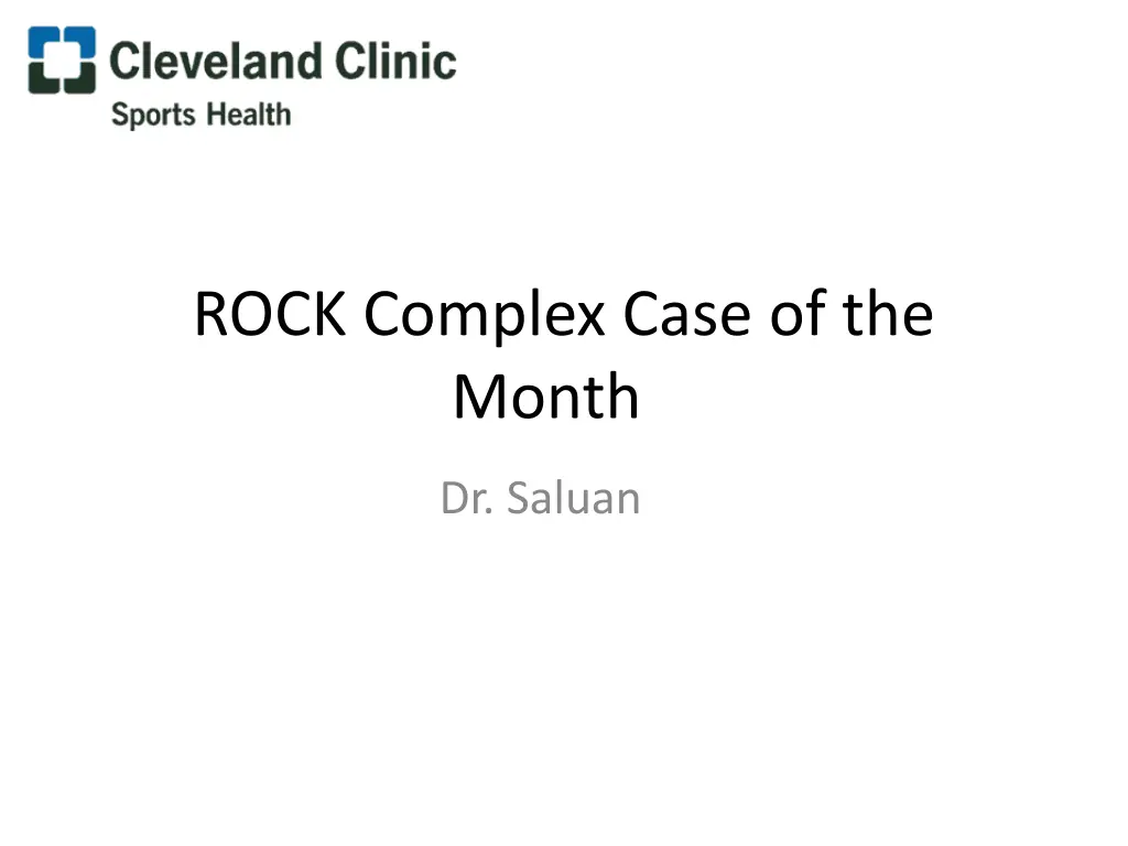 rock complex case of the month n.w