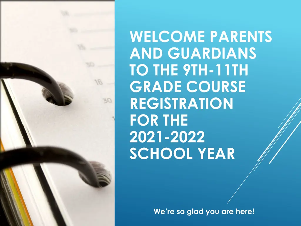welcome parents and guardians to the 9th 11th n.w