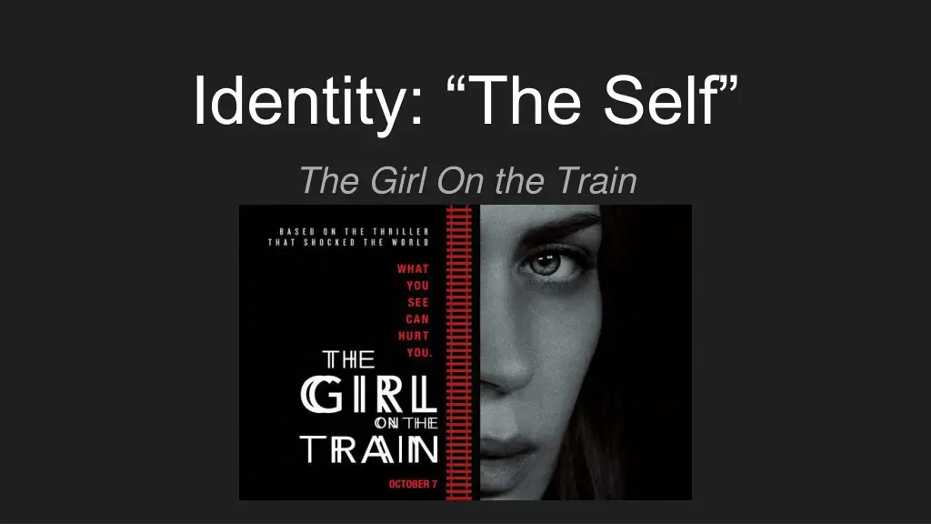 identity the self n.w
