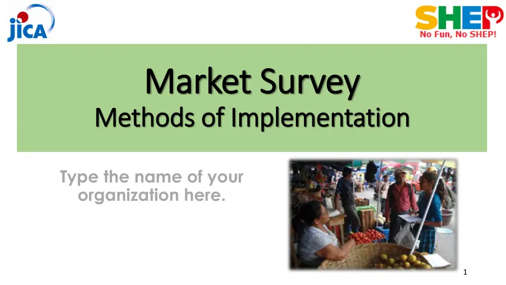 market survey market survey methods n.w