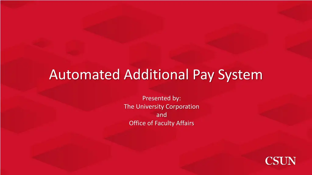 automated additional pay system n.w