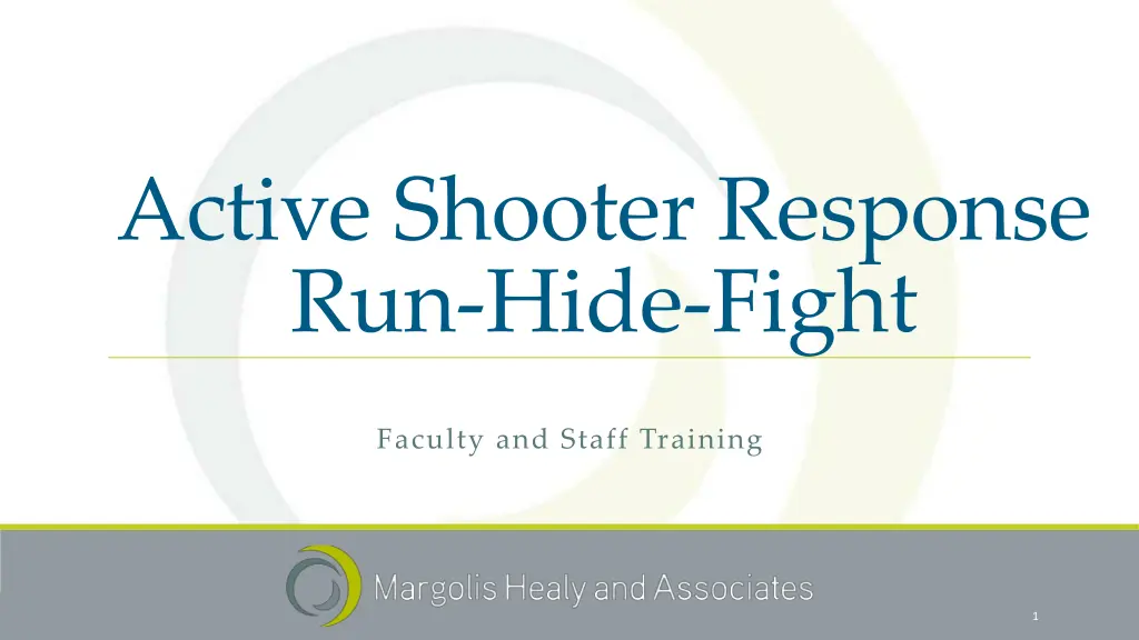 active shooter response run hide fight n.w