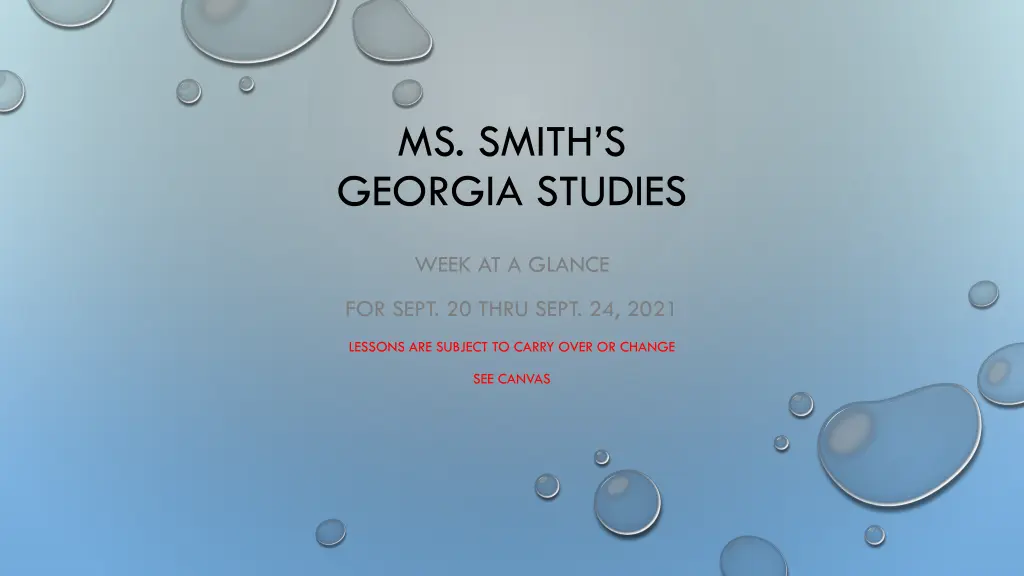 ms smith s georgia studies n.w
