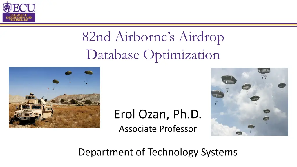 82nd airborne s airdrop database optimization n.w