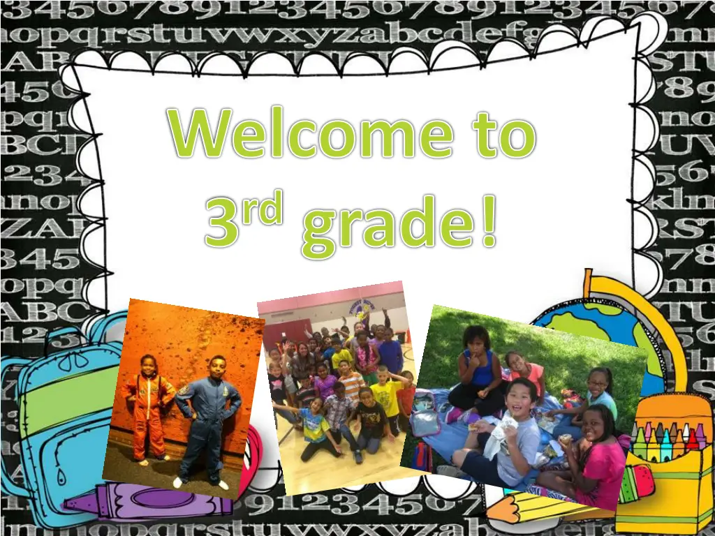 welcome to 3 rd grade n.w