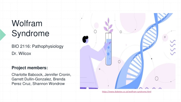 Wolfram Syndrome: Symptoms and Implications