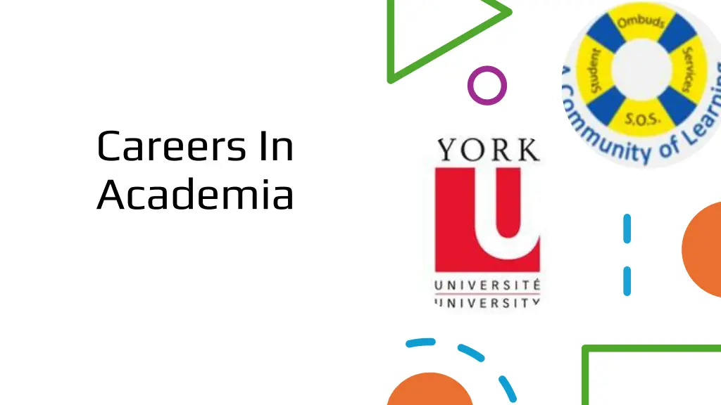 careers in academia n.w