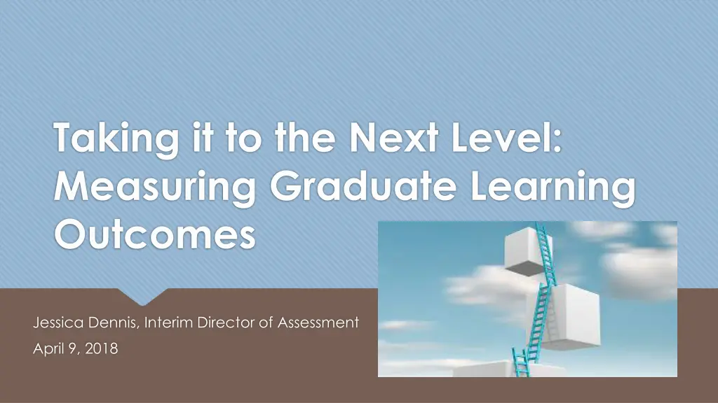 taking it to the next level measuring graduate n.w