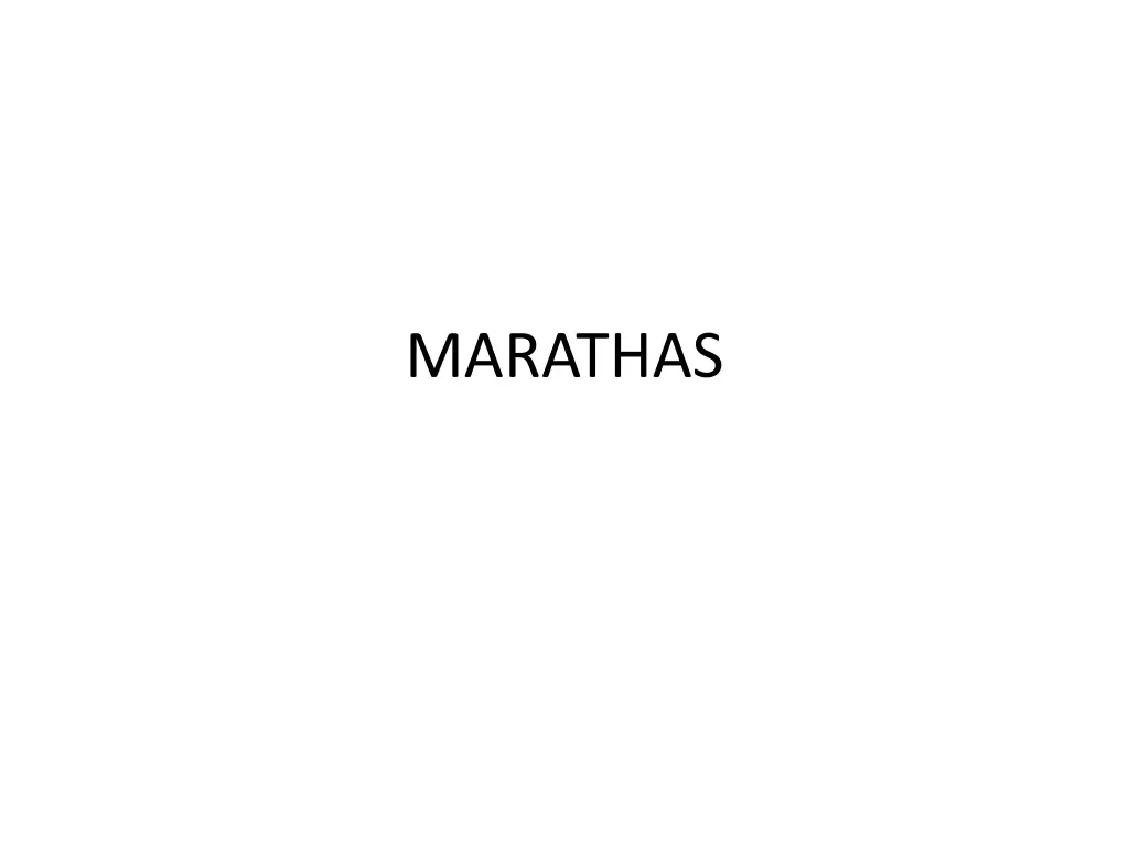 marathas n.w
