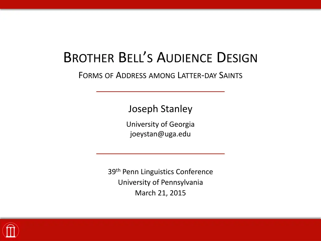 b rother b ell s a udience d esign f orms n.w