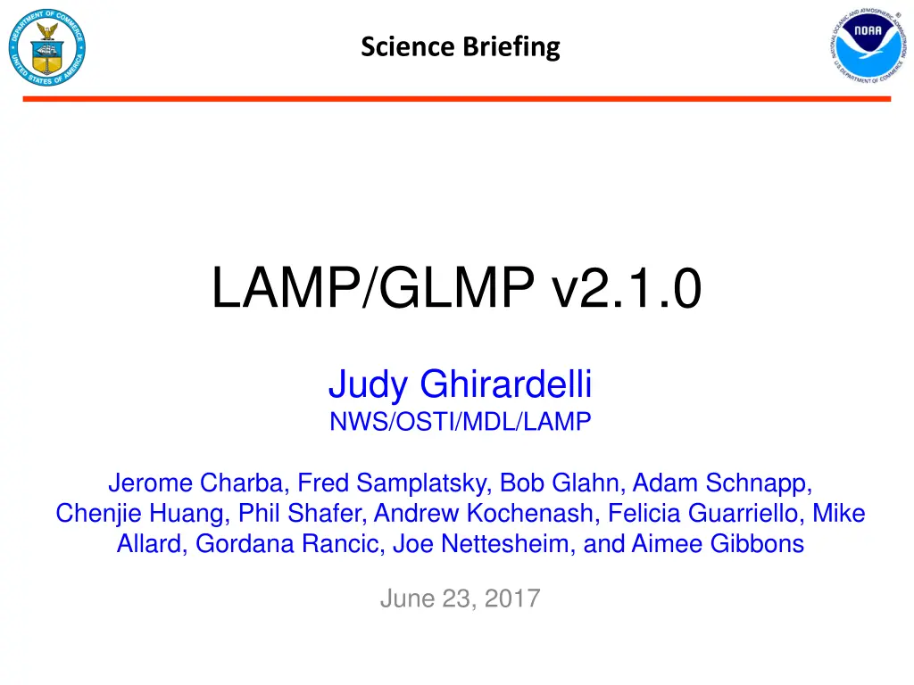 science briefing n.w