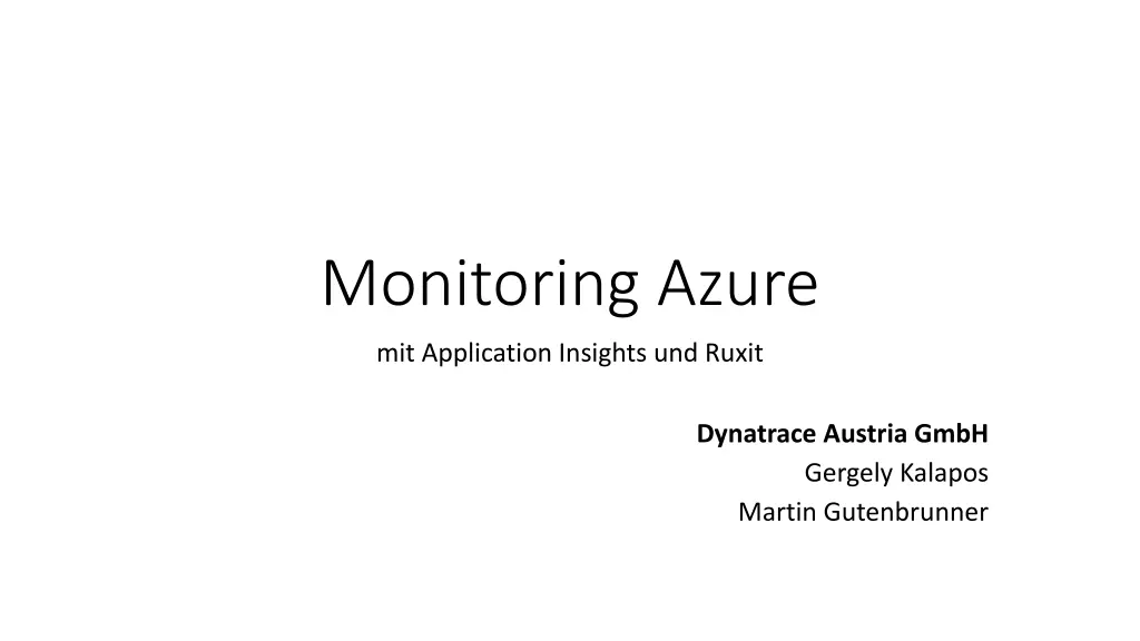 monitoring azure n.w