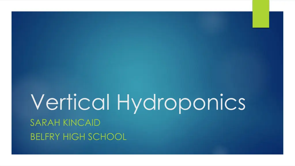 vertical hydroponics sarah kincaid belfry high n.w