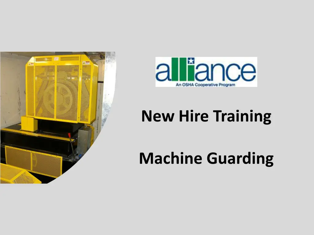 new hire training n.w