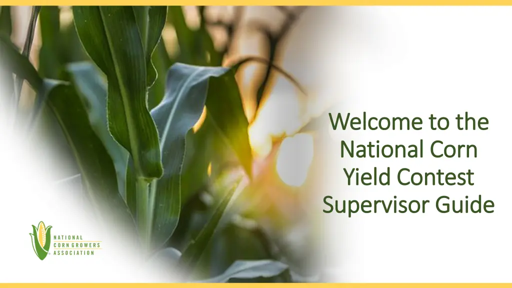 welcome to the welcome to the national corn n.w