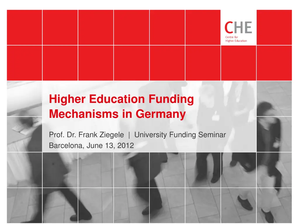 higher education funding mechanisms in germany n.w