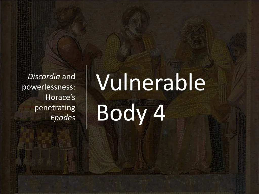 vulnerable body 4 n.w
