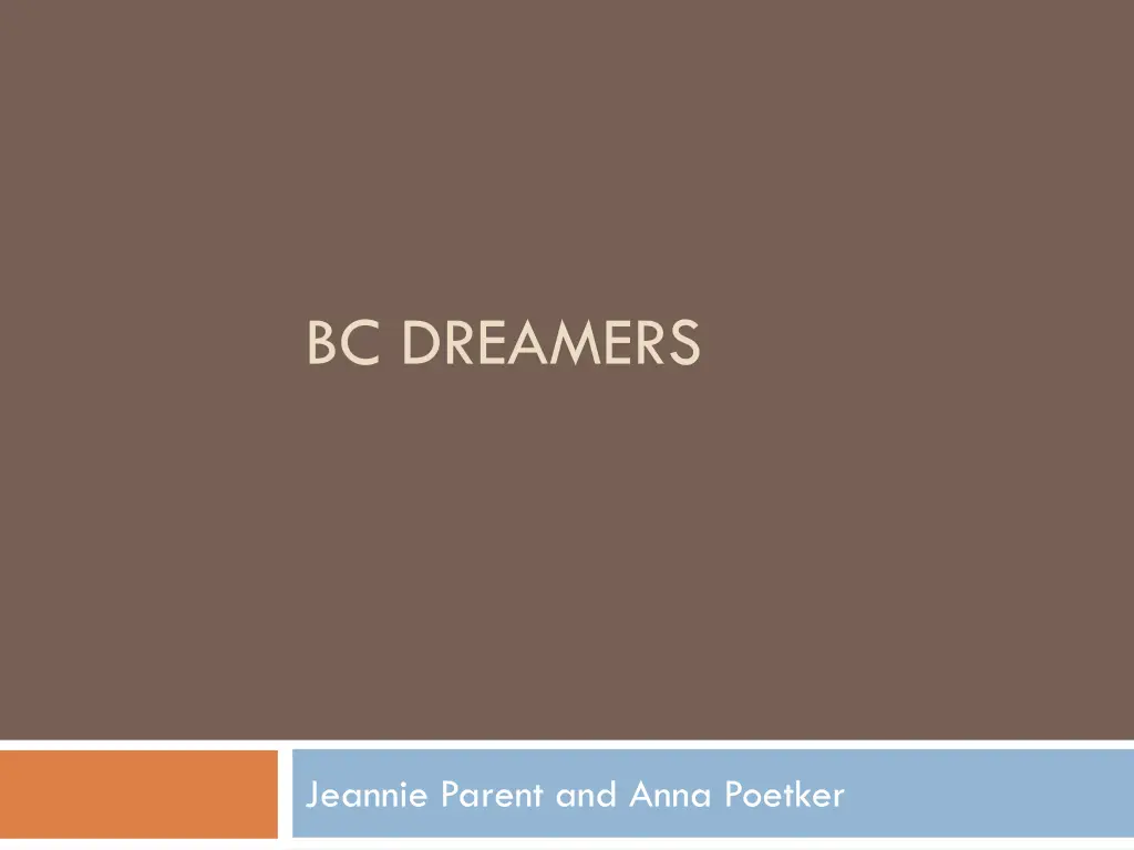 bc dreamers n.w