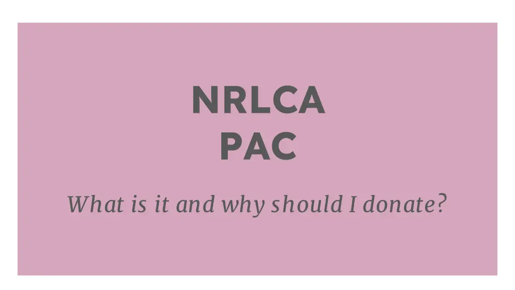 nrlca pac n.w