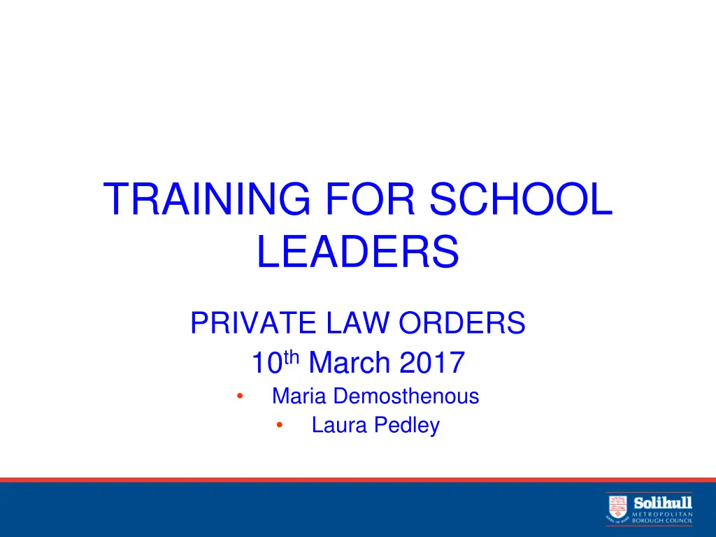 training for school leaders n.w