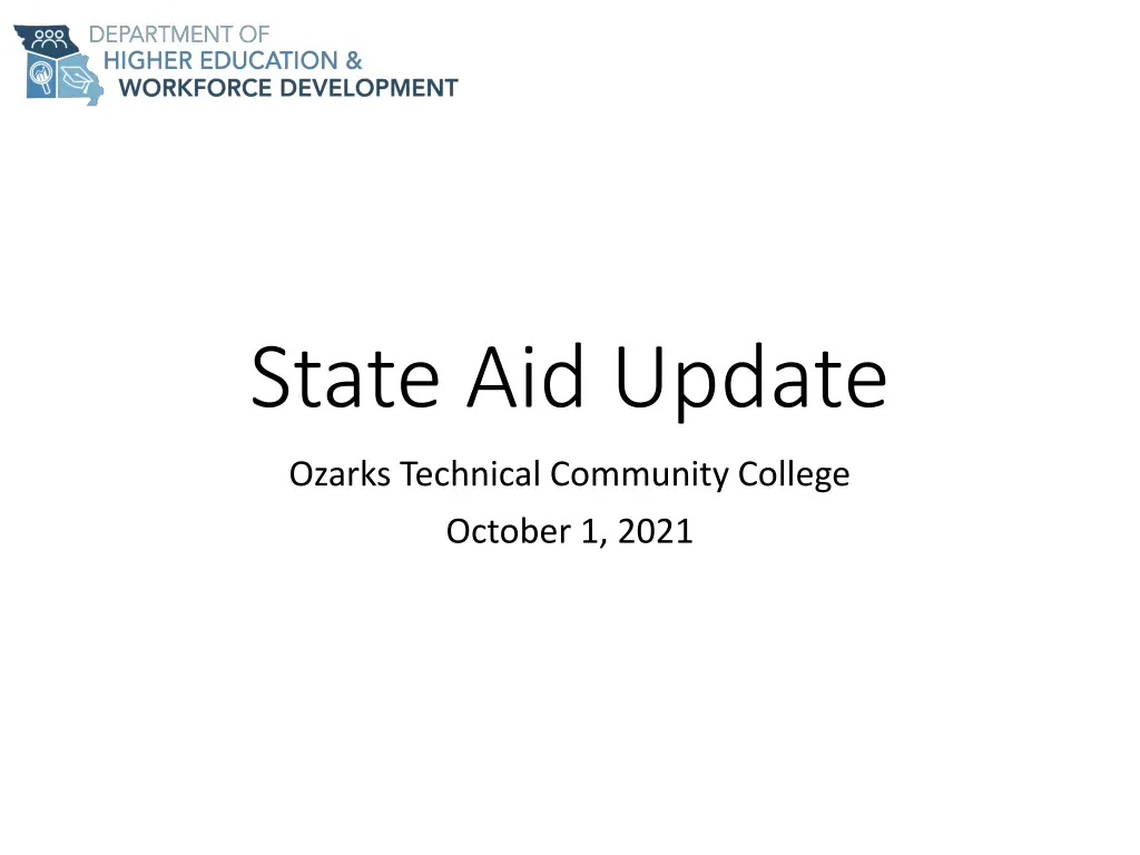 state aid update n.w