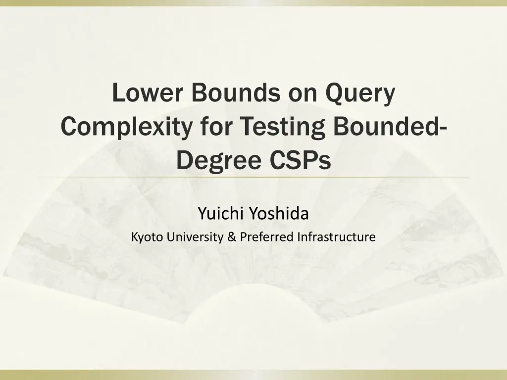 lower bounds on query complexity for testing n.w