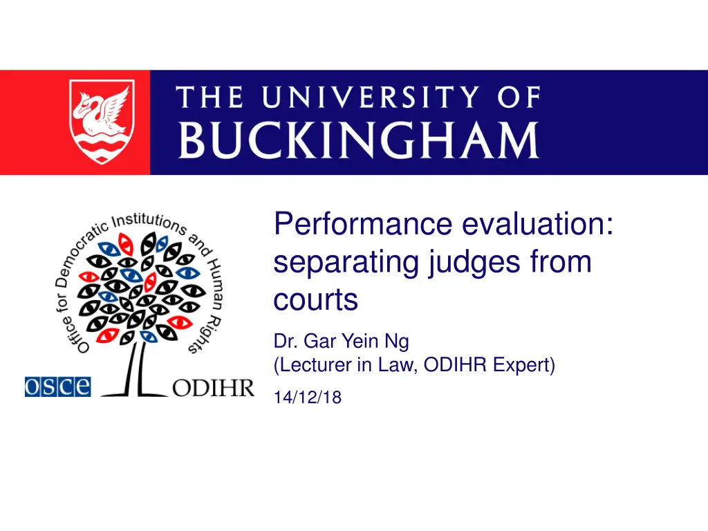 performance evaluation separating judges from n.w