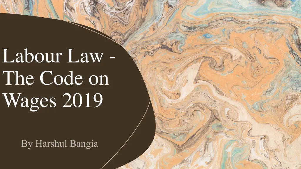 labour law the code on wages 2019 n.w
