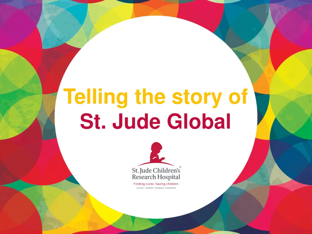 telling the story of st jude global n.w
