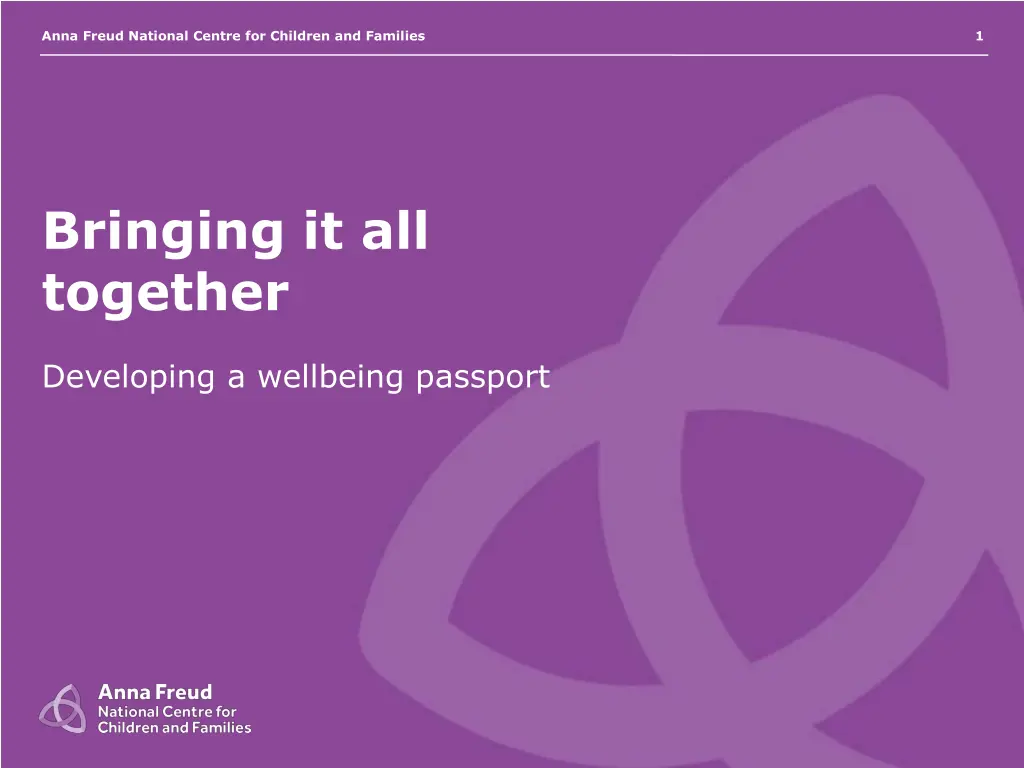 anna freud national centre for children n.w