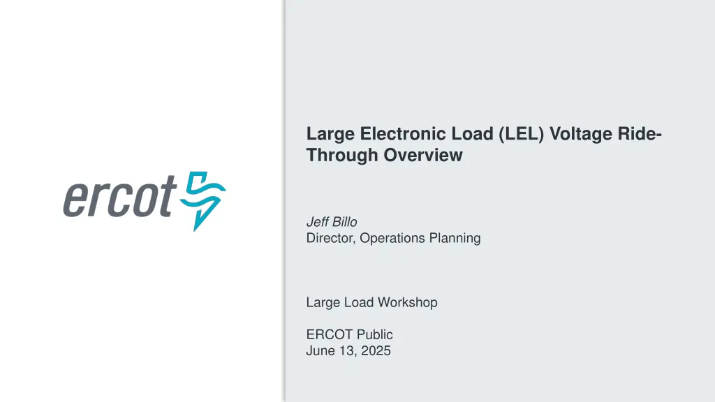 large electronic load lel voltage ride through n.w
