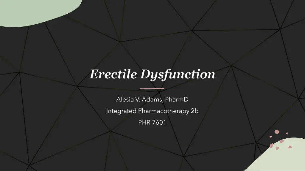 erectile dysfunction n.w