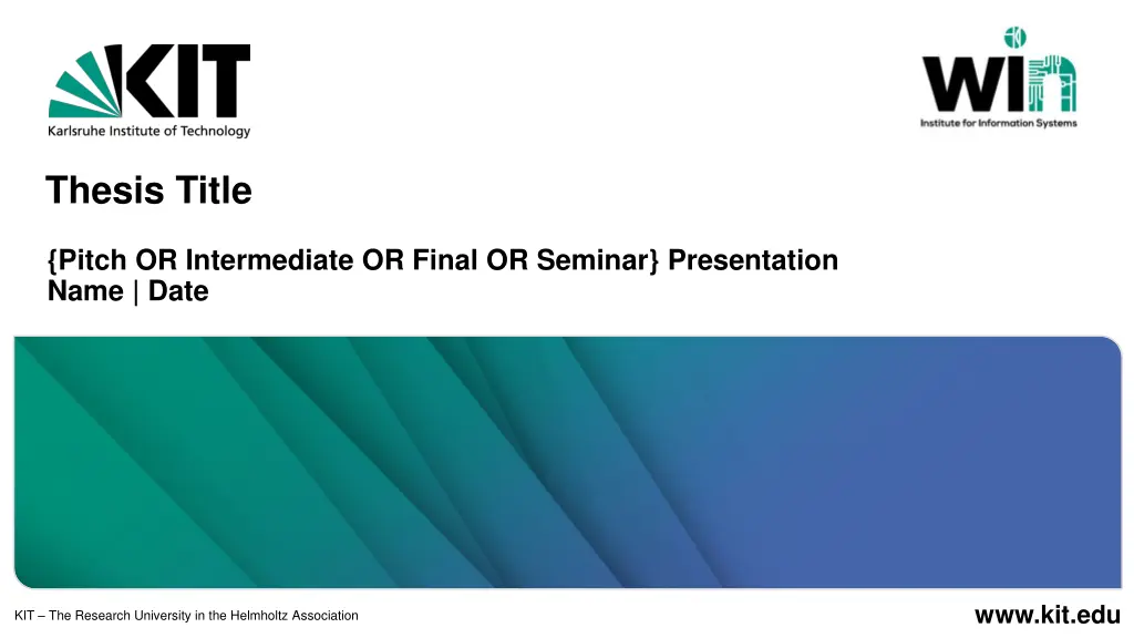 thesis title n.w