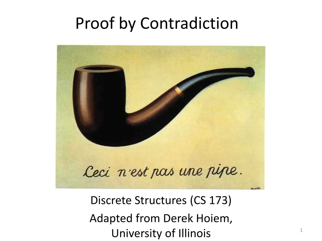proof by contradiction n.w